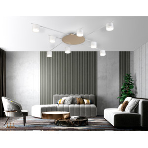 Потолочный светильник GX53*8