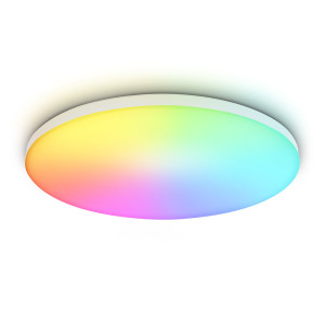 Умный светодиодный светильник с пультом 3000K-6500K+RGB 25Вт IP54 (Tuya,Smart Home,Яндекс Алиса)