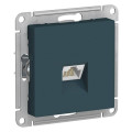 ATLASDESIGN РОЗЕТКА компьютерная RJ45 кат. 5e, механизм, ИЗУМРУД ATN000883