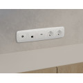 MO112005 Комплект механизма компьютерной розетки RJ-45 экранированной с автоматической защитной шторкой OMEGA Белый глянец QUANT OP1120, VM185 AMBRELLA VOLT