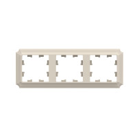 ATLASDESIGN ANTIQUE 3-постовая РАМКА, универсальная, БЕЖЕВЫЙ ATN100203
