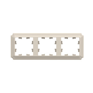 ATLASDESIGN ANTIQUE 3-постовая РАМКА, универсальная, БЕЖЕВЫЙ ATN100203