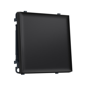 MS801020 Комплект механизма 1-кл проходного выключателя SIGMA Черный матовый 10A-250V QUANT PRO (SP8010, PR105)