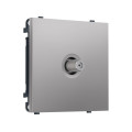 MS513050 Комплект механизма TV розетки SAT SIGMA Сталь матовый 5-2400MHz 3.5dB QUANT PRO (SP5130, PR215)