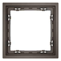 Рамка пластиковая VOLTUM S70 на 1 пост, (капучино)