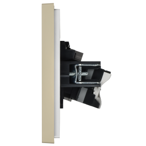 FORTE&PIANO Розетка двойная RJ11+RJ45 кат.5E FP435 ваниль IEK