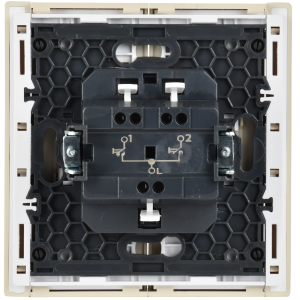 FORTE&PIANO Выключатель жалюзи 10А FP411 ваниль IEK