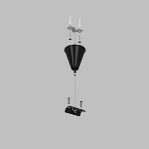 Подвесной комплект Denkirs TR1105-BK