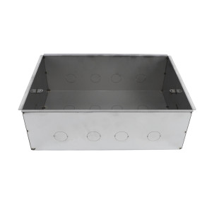 MultiDesk Коробка монтажная для бетонных полов для люка на 16/24 модуля СТАЛЬ MDK10316