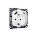 MO130010 Комплект механизма электрической розетки OMEGA Белый матовый 2USB AC 20W быстрая зарядка сз QUANT OP1300, VM160 AMBRELLA VOLT