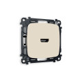 MO334010 Комплект механизма розетки HDMI 2.0 OMEGA Бежевый матовый 40V500MO 2.0GHz 5-18Gbits QUANT OP3340, VM222 AMBRELLA VOLT