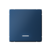 ARTGALLERY 1-клавишный ВЫКЛЮЧАТЕЛЬ КНОПОЧНЫЙ с подсв., 10А, механизм, АКВАМАРИН GAL001116