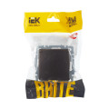 BRITE Розетка 1-местная с заземлением с защитными шторками и крышкой 16А IP44 РСбш10-3-44-БрТБ темная бронза IEK