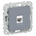 FLITE Розетка компьютерная RJ45 категория 5Е UTP РК5е-1-0-ФлМ маренго IEK