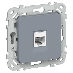 FLITE Розетка компьютерная RJ45 категория 5Е UTP РК5е-1-0-ФлМ маренго IEK