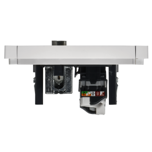 FORTE&PIANO Розетка двойная TV+RJ45 кат.6 FP237 белый IEK