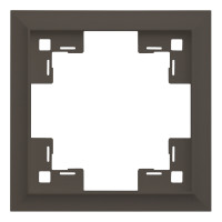 Одноместная рамка классик, капучино (35910 CP)