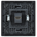 FORTE&PIANO Розетка HDMI FP140 черный IEK