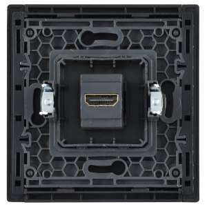 FORTE&PIANO Розетка HDMI FP140 черный IEK