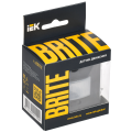 BRITE Датчик движения ДС10-1-БрГ графит IEK