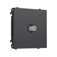 MS913050 Комплект механизма TV розетки SAT SIGMA Графит Мягкое касание 5-2400MHz 3.5dB QUANT PRO (SP9130, PR215)