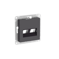 ATLASDESIGN НАКЛАДКА двойная для информационных функций типа Keystone, БАЗАЛЬТ ATN001490