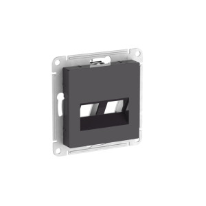 ATLASDESIGN НАКЛАДКА двойная для информационных функций типа Keystone, БАЗАЛЬТ ATN001490