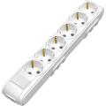 Arvia Electric, MOTTO, Колодка 6 гнезд с защитой от детей с/з (белая)