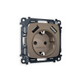 MO639010 Комплект механизма электрической розетки OMEGA Темная бронза матовый 2USB AA 18W быстрая зарядка сз QUANT OP6390, VM155 AMBRELLA VOLT