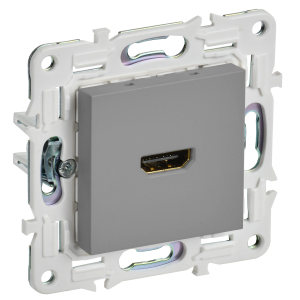 SKANDY Розетка HDMI SK-H01Gr серый IEK