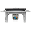 FLITE Розетка компьютерная RJ45 категория 6 UTP РК6-1-0-ФлЧ черный IEK
