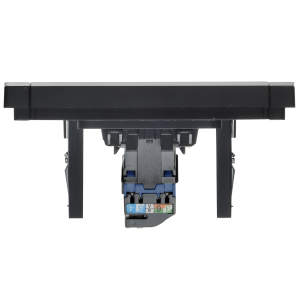 FORTE&PIANO Розетка компьютерная RJ45 кат.6 FP731M металл никель IEK