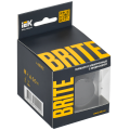 BRITE Термостат электронный с индикацией ТС10-1-БрГ графит IEK