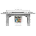 FLITE Розетка компьютерная RJ45 категория 5Е UTP РК5е-1-0-ФлБ белый IEK