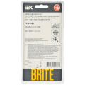 BRITE Рамка 2-местная РУ-2-2-Бр стекло черный RE IEK