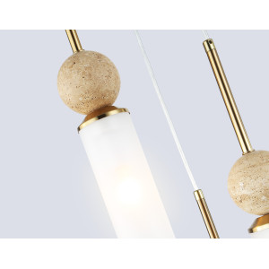 Подвесной светильник с мрамором E14*3