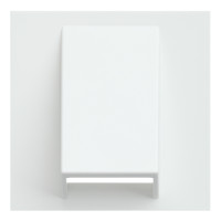 Лицевая панель для вывода кабеля, белый сатин (35170 MW)