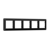 AF110705 Рамка ALFA Line Черный матовый 5-ая AMBRELLA VOLT