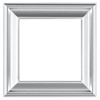 Рамка 1 пост Jung ECOPROFI DECO, алюминий, EPD481AL