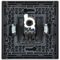 FORTE&PIANO Розетка компьютерная RJ45 кат.5E FP532 сталь IEK
