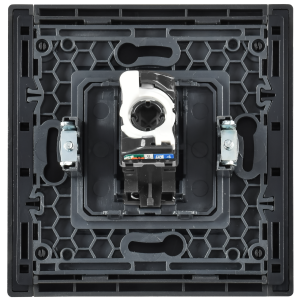 FORTE&PIANO Розетка компьютерная RJ45 кат.5E FP532 сталь IEK
