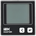 Вольтметр цифровой щитовой однофазный RS-485 72х72 LCD MASTER IEK
