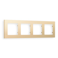 AF220604 Рамка ALFA Techno Шампань 4-ая AMBRELLA VOLT