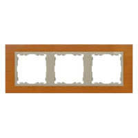 Рамка 3 поста Simon SIMON 82 NATURE, дуб, 82937-66