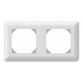 Рамка 2 поста Schneider Electric W59 AQUA, белый, KD-2B-18