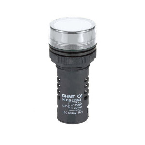 Индикатор ND16-22B/2 AC/DC220В (R) бел. CHINT 592786