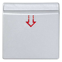 Накладка на карточный выключатель Simon SIMON 82, алюминий, 82078-63