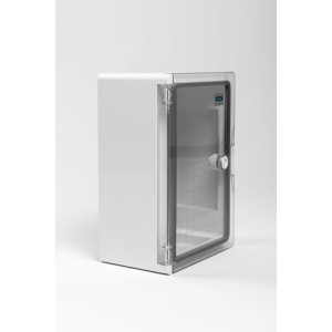 Корпус пластиковый ЩМПп прозрачная дверь 350х250х150мм УХЛ1 IP65 DYNEL