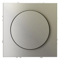 Светорегулятор встраиваемый VOLTUM S70 поворотно-нажимной 600 Вт, (шелк)