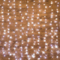 Гирлянда светодиодная Светодиодный Дождь 1.5х1м 96LED бел. 8Вт 230В IP20 с контроллером провод прозр. Neon-Night 235-025